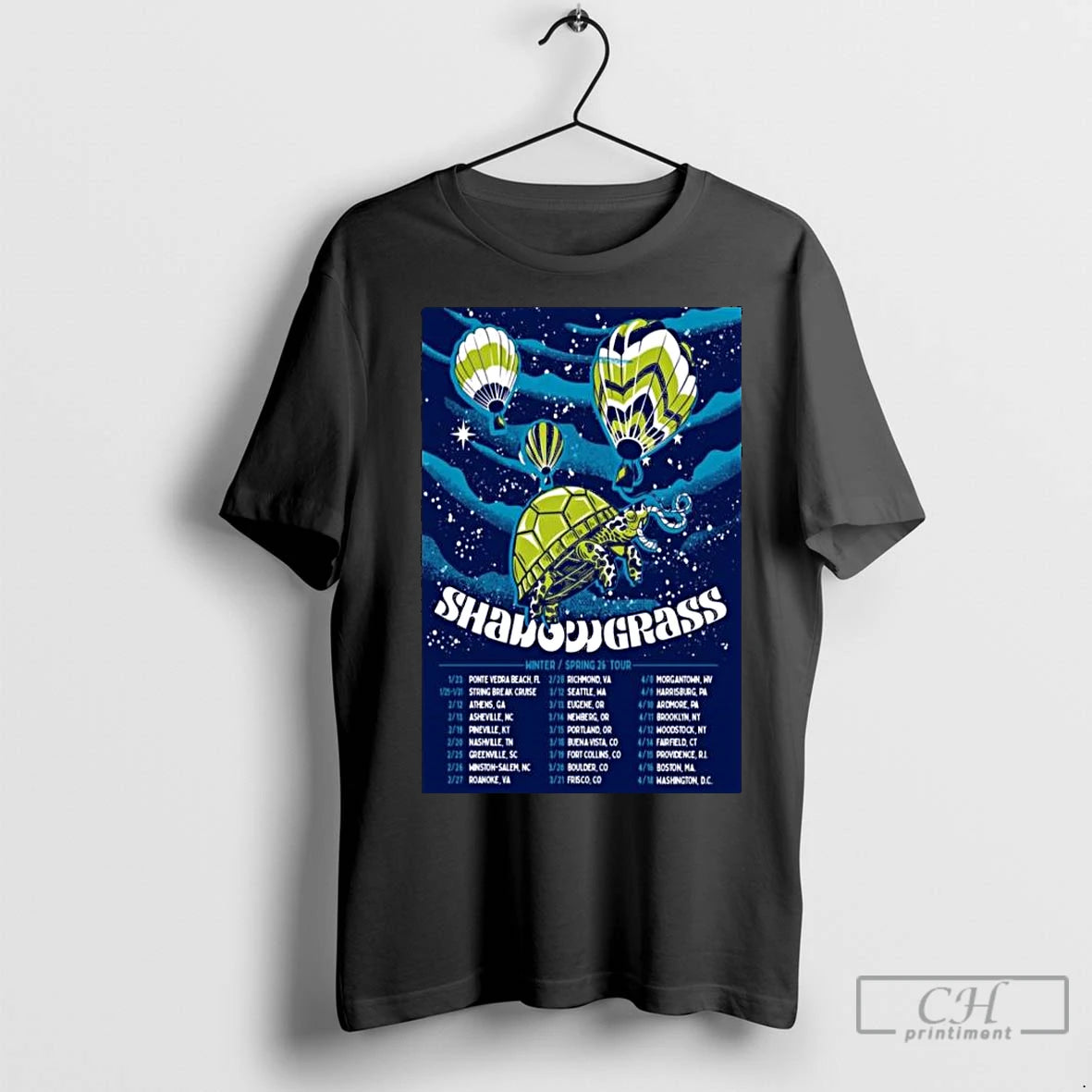 Premium Shadowgrass Winter Spring 2026 Tour Long Sleve T-Shirts, Hoodie, Sweatshirt | InkNestWear.com