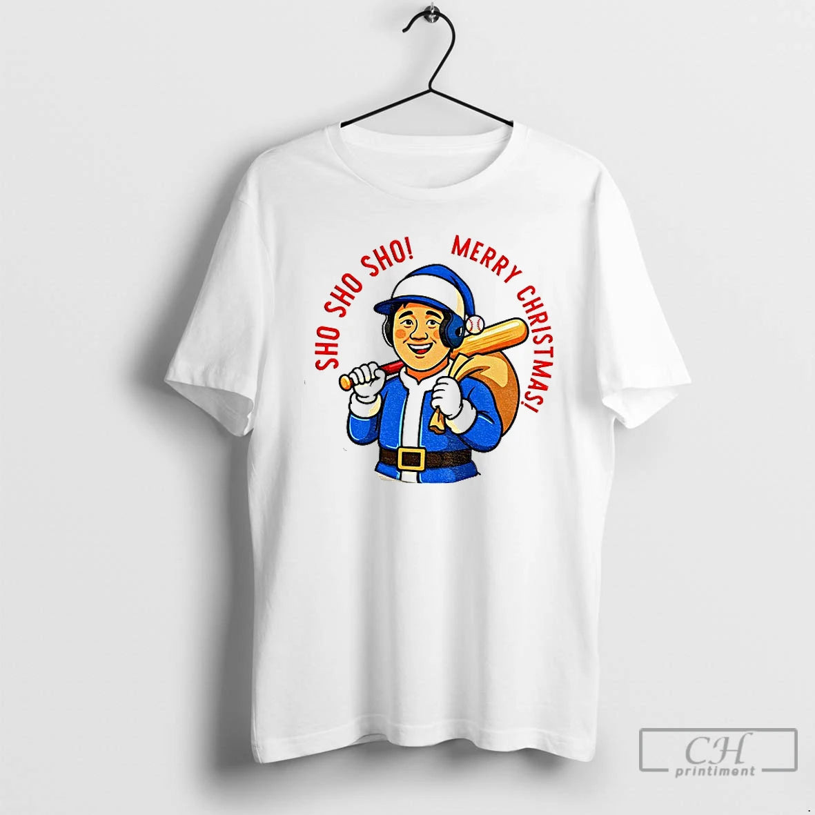 Premium Sho Sho Sho Shohei Ohtani Los Angeles Dodgers Mlb Merry Christmas 2025 T Shirts Hoodie, Sweatshirt | InkNestWear.com