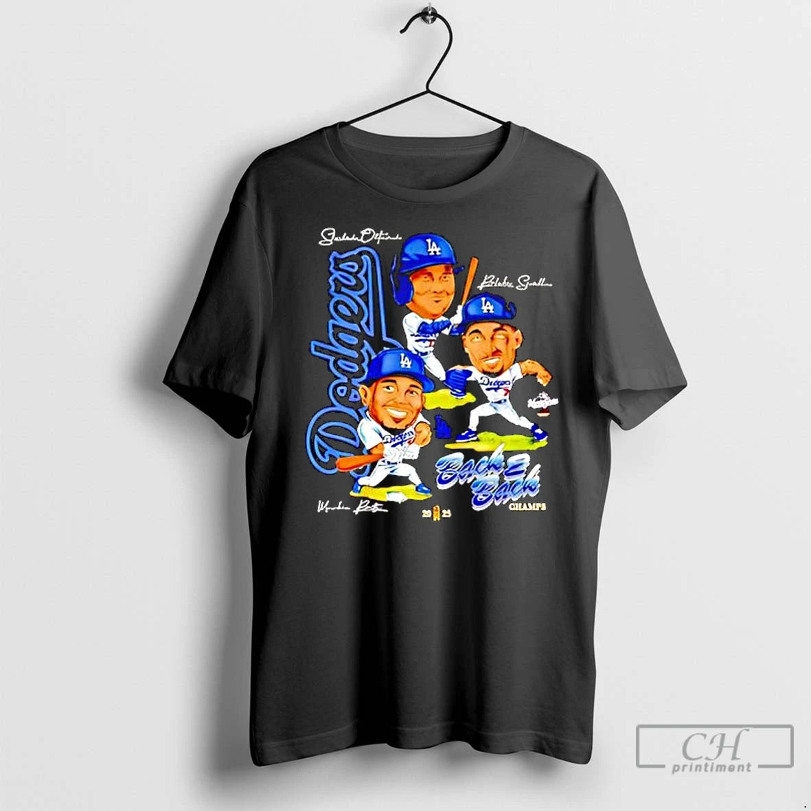 Premium Shohei Ohtani Blake Snell And Mookie Betts Back To Back Champs Los Angeles Dodgers T-Shirts, Hoodie, Sweatshirt