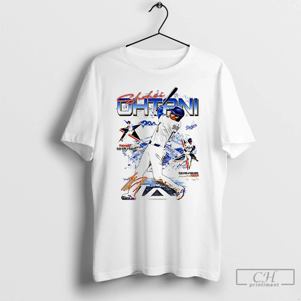 Premium Shohei Ohtani Founder Of The 50hr 50k Club Los Angeles Dodgers Mlb Baseball World T-Shirts, Hoodie, Sweatshirt
