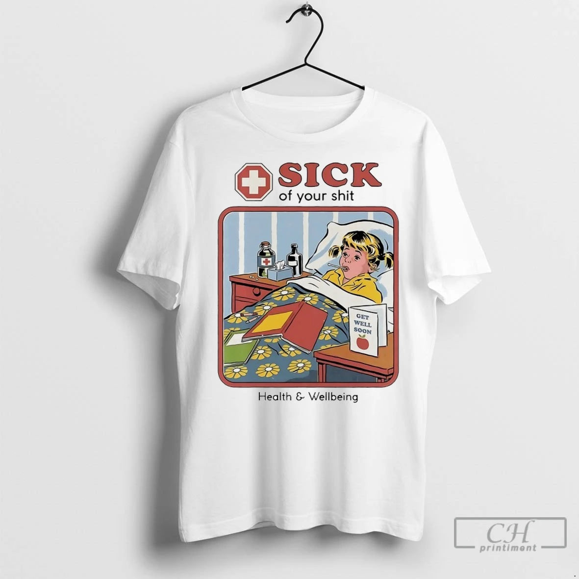 Premium Sick Of Your Shit Health And Wellbeing T-Shirts, Hoodie, Sweatshirt | InkNestWear.com