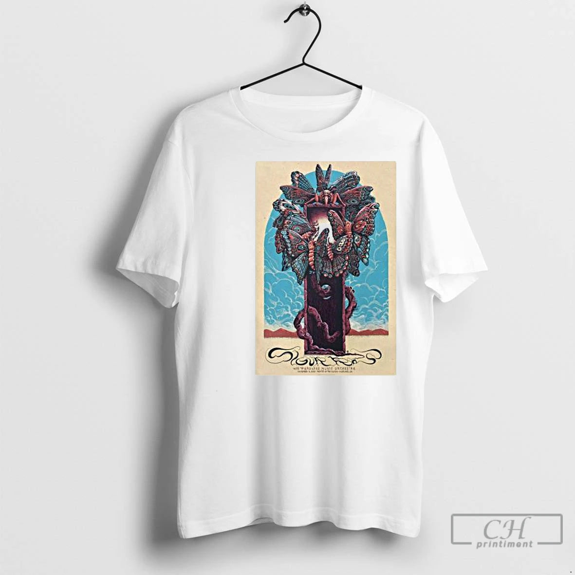 Premium Sigur Ros Portland Or Nov 14 2025 Tour Circle White T-Shirts, Hoodie, Sweatshirt | InkNestWear.com
