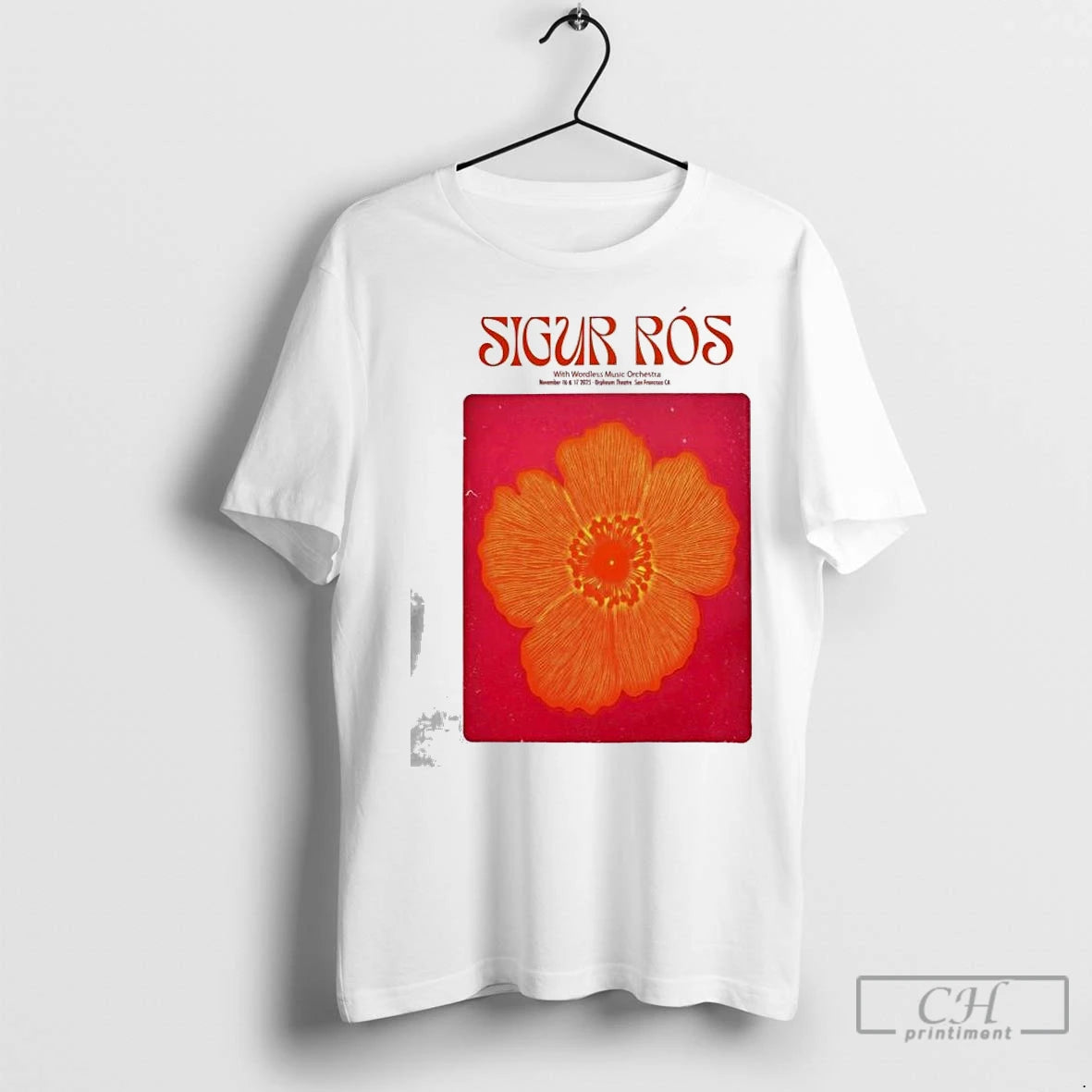 Premium Sigur Ros San Francisco Ca On Nov 16 17 2025 Event T-Shirts, Hoodie, Sweatshirt | InkNestWear.com