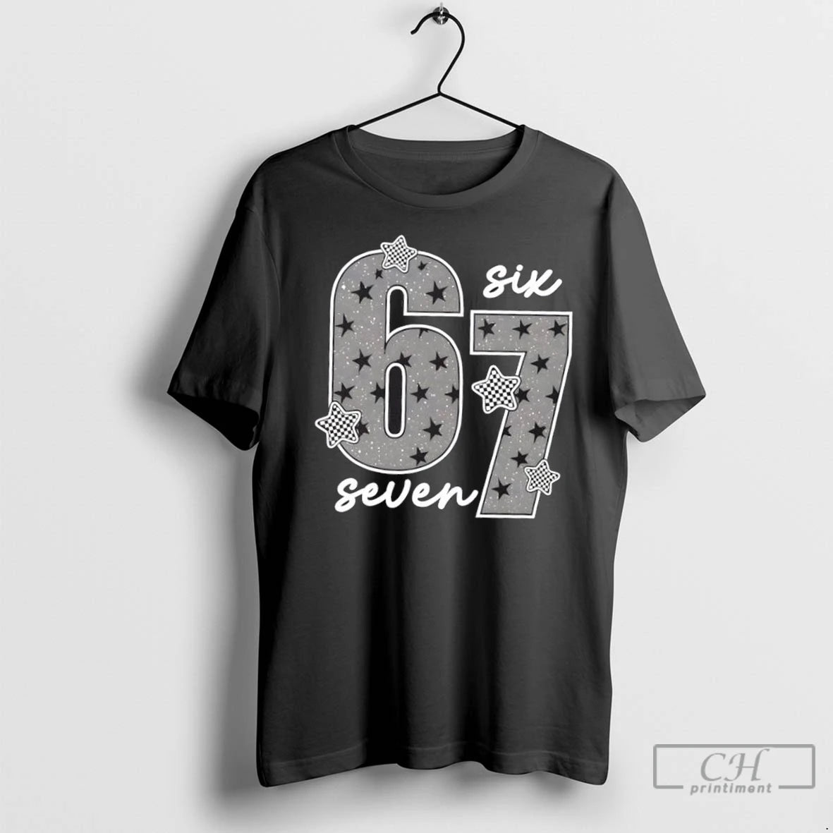 Premium Six Seven 6 7 Meme 67 Classic Retro T-Shirts, Hoodie, Sweatshirt | InkNestWear.com