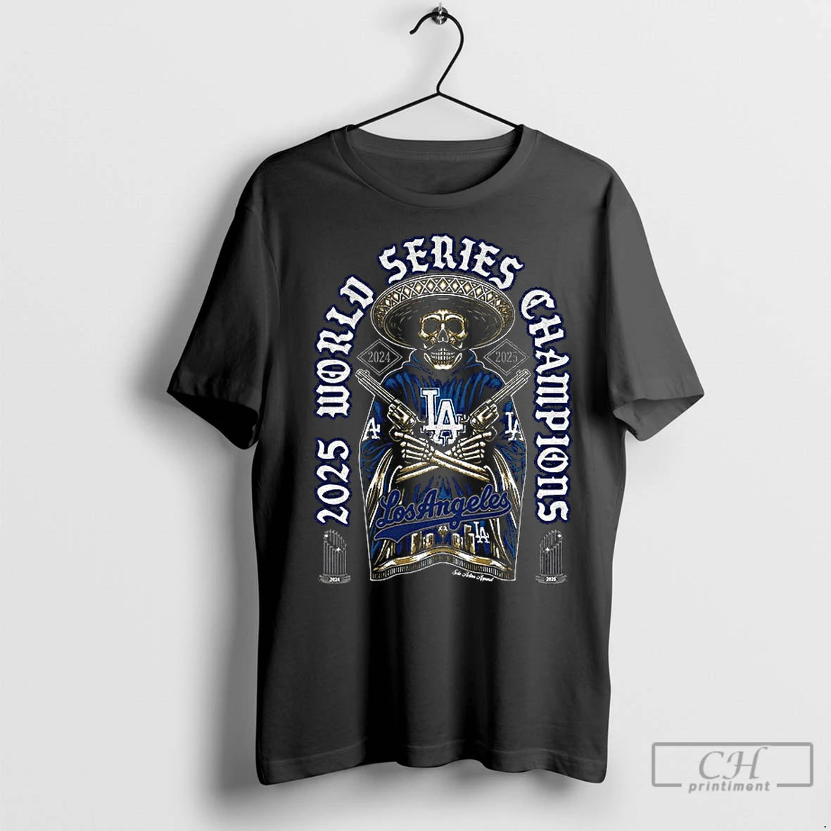 Premium Skeleton Mexico Los Angeles Dodgers Back 2 Back World Series Champions Game 7 Of T-Shirts, Hoodie, Sweatshirt