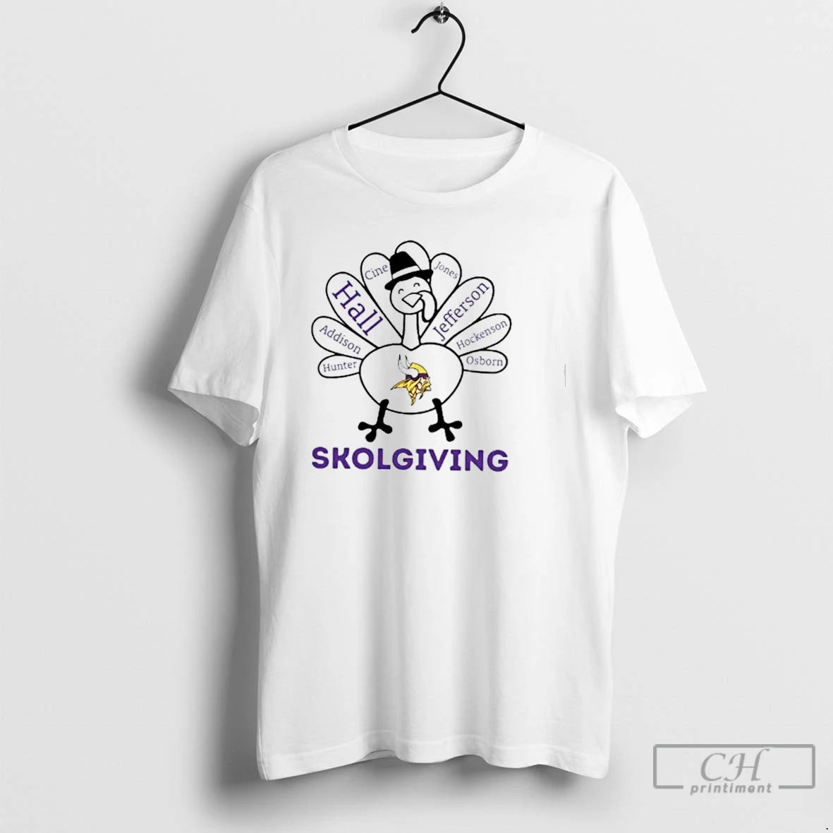 Premium Skolgiving Minnesota Vikings X Thanksgiving T Shirts Hoodie, Sweatshirt | InkNestWear.com