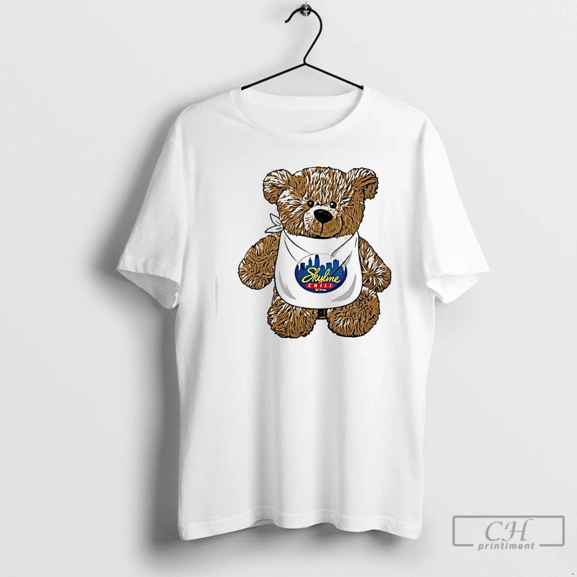 Premium Skyline Bear Teddy T Shirts Hoodie, Sweatshirt | InkNestWear.com