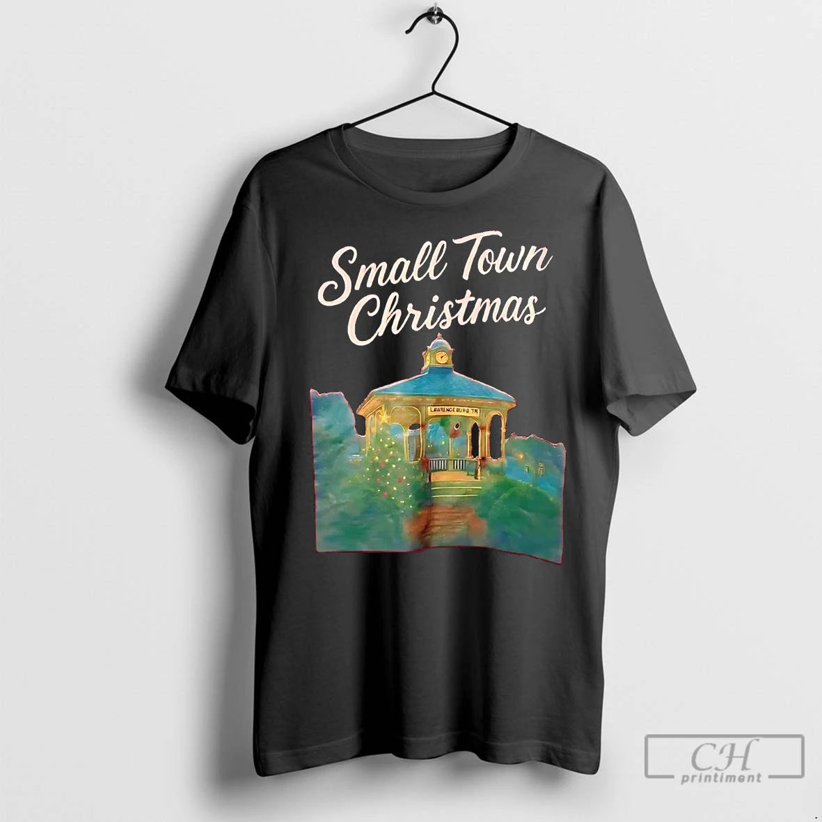 Premium Small Town Christmas T-Shirts, Hoodie, Sweatshirt | InkNestWear.com