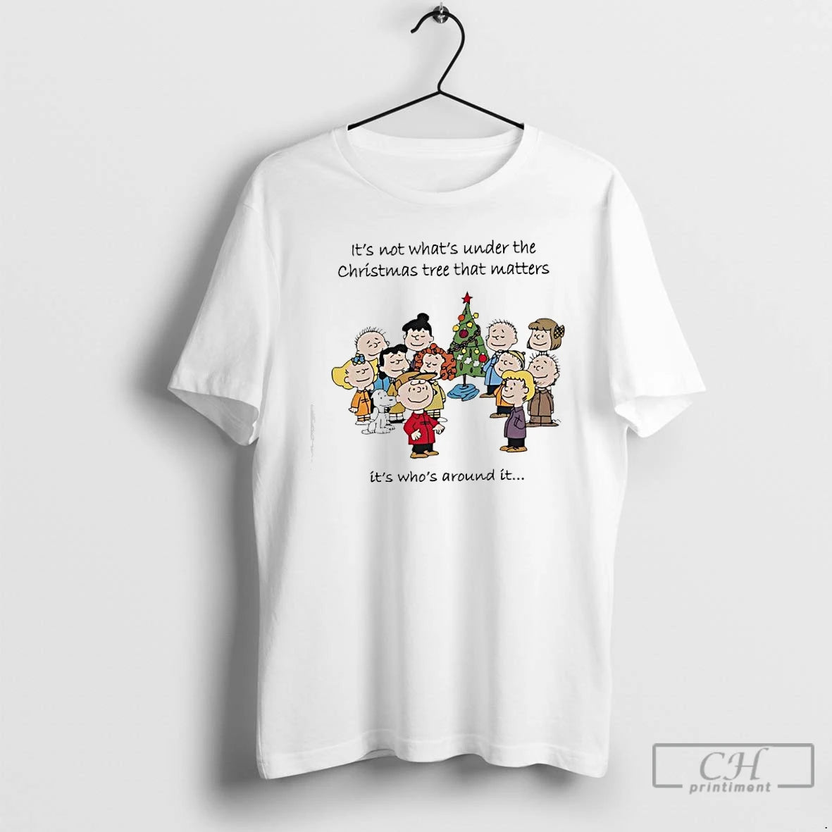 Premium Snoop And Friends Its Not Whats Under The Christmas Tree That Matters Its Whos T-Shirts, Hoodie, Sweatshirt