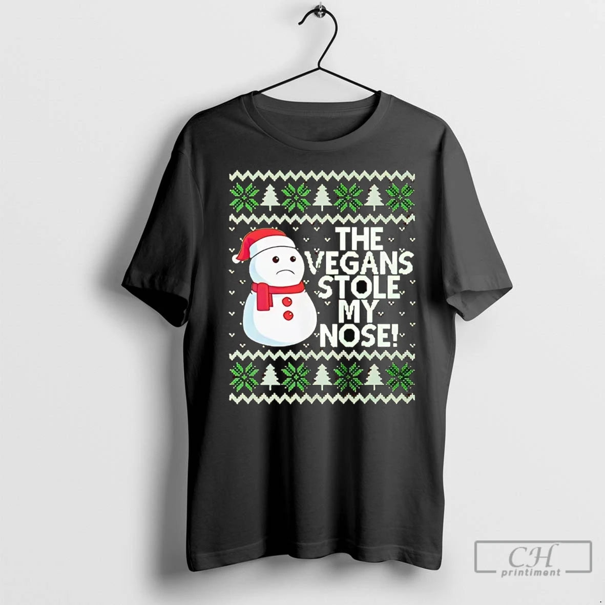 Snowman Vegans Stole My Nose T-Shirts, Hoodie, Sweatshirt