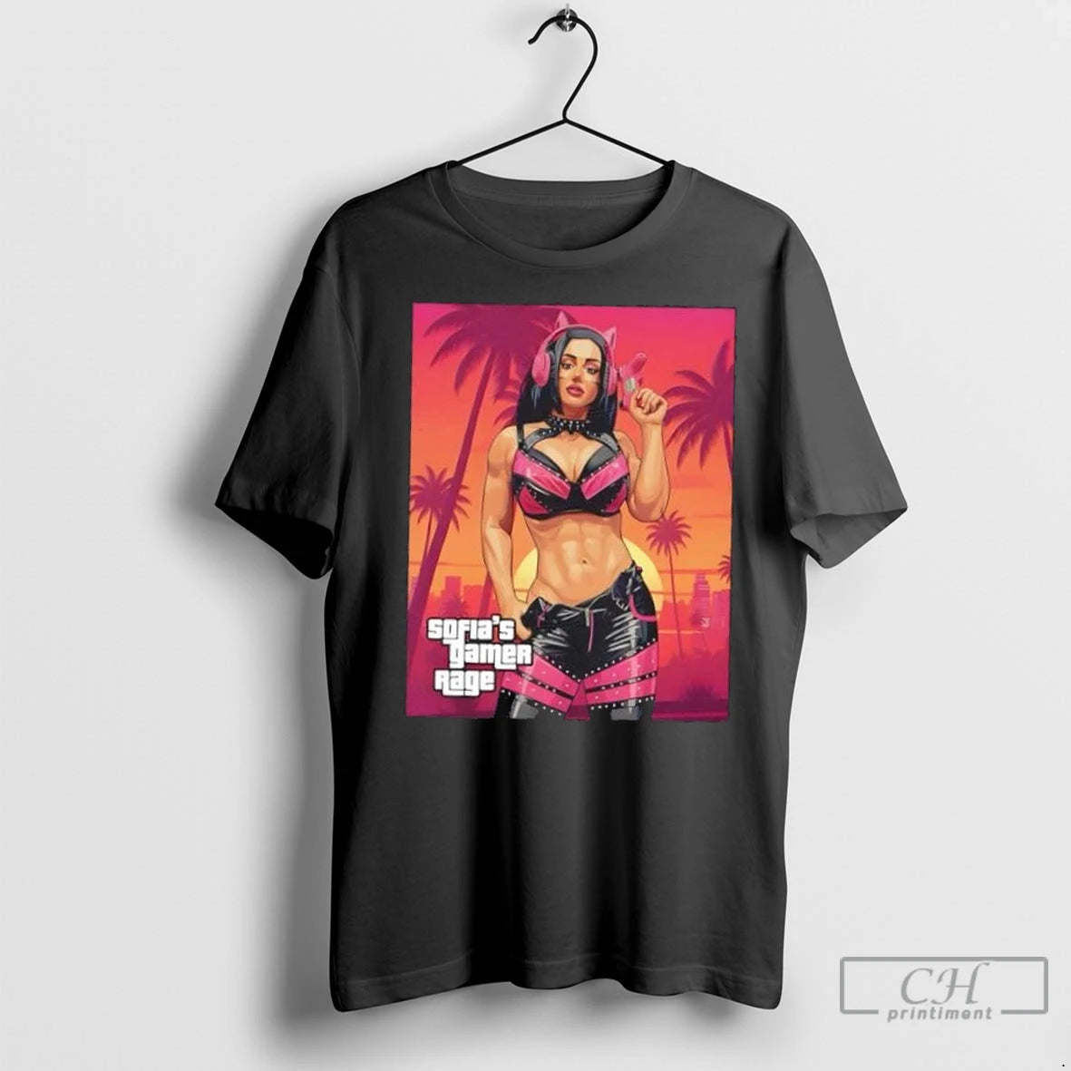 Premium Sofia Sivan Wrestling Gta Style T-Shirts, Hoodie, Sweatshirt | InkNestWear.com