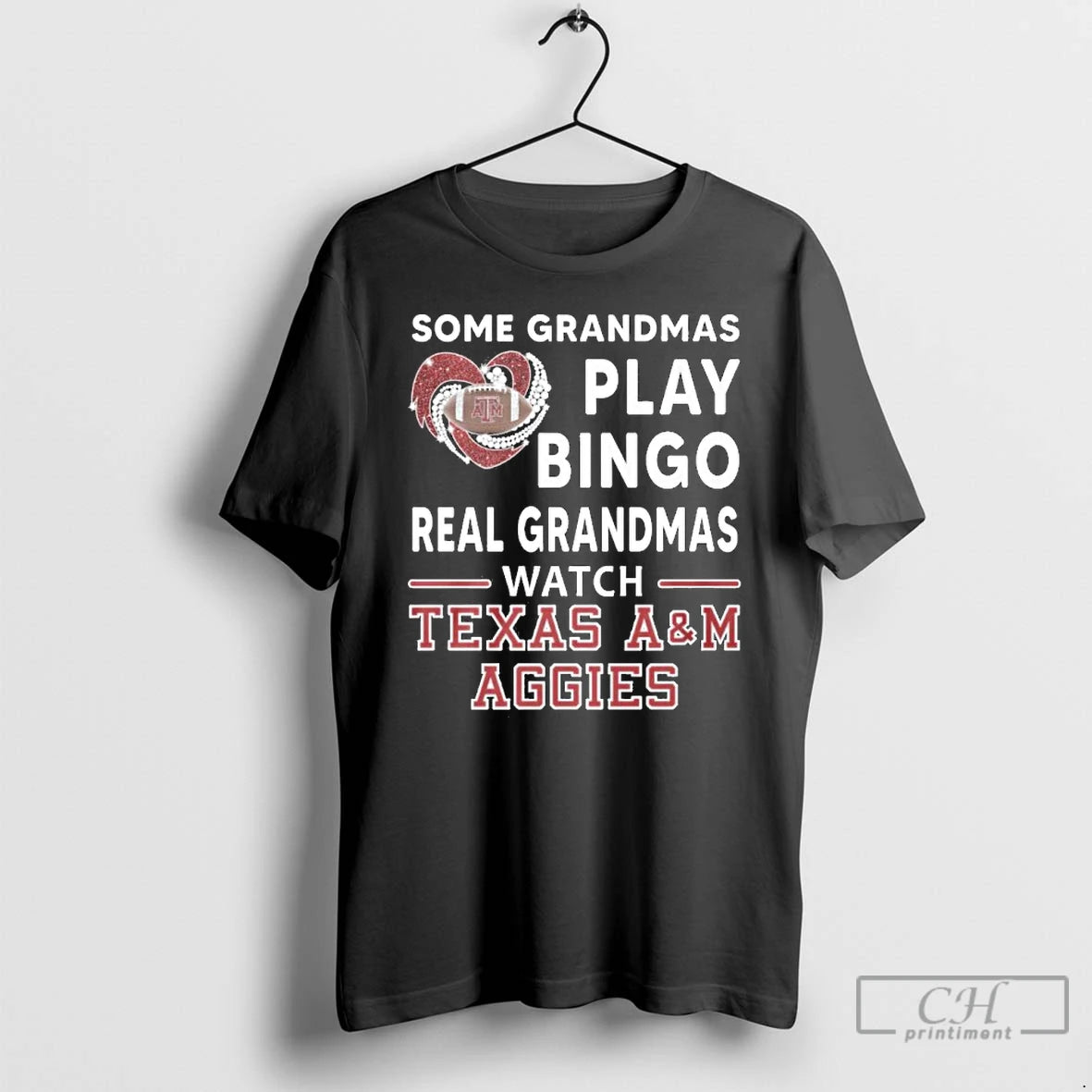 Premium Some Grandmas Play Bingo Real Grandmas Watch Texas Am Aggies T-Shirts, Hoodie, Sweatshirt | InkNestWear.com