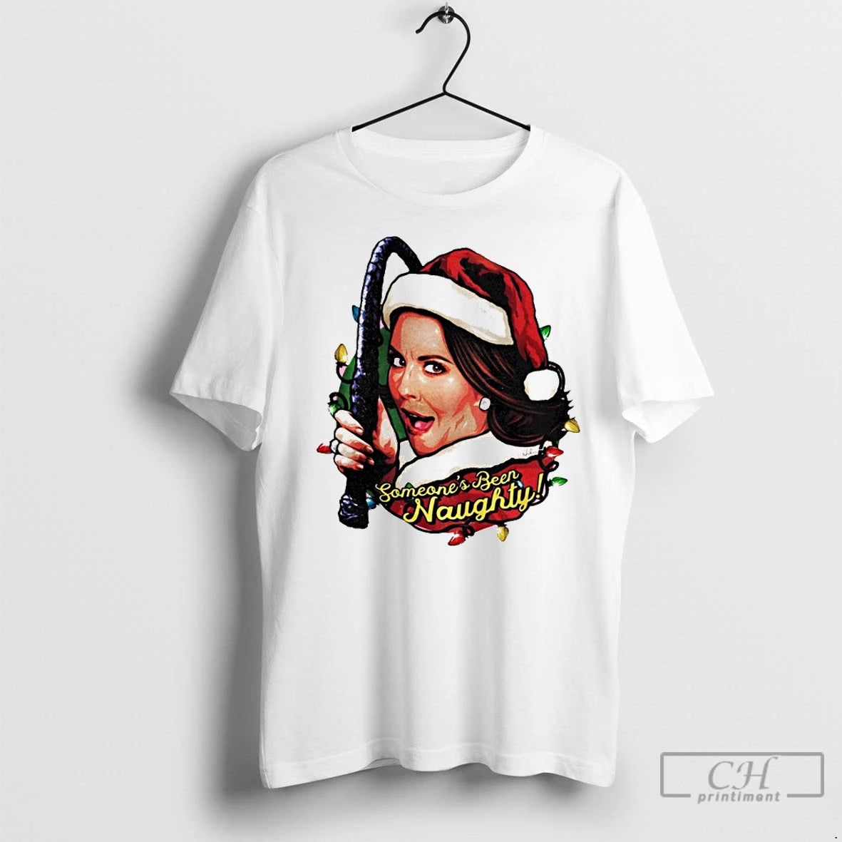 Premium Someones Been Naughty T-Shirts, Hoodie, Sweatshirt | InkNestWear.com