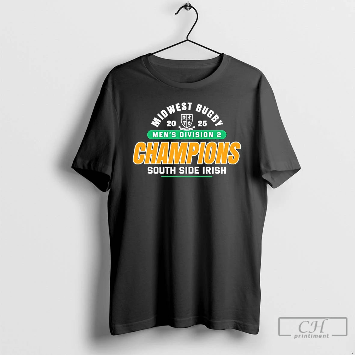 Premium South Side Irish 2025 Midwest Rugby Mens D2 Champions T-Shirts, Hoodie, Sweatshirt | InkNestWear.com
