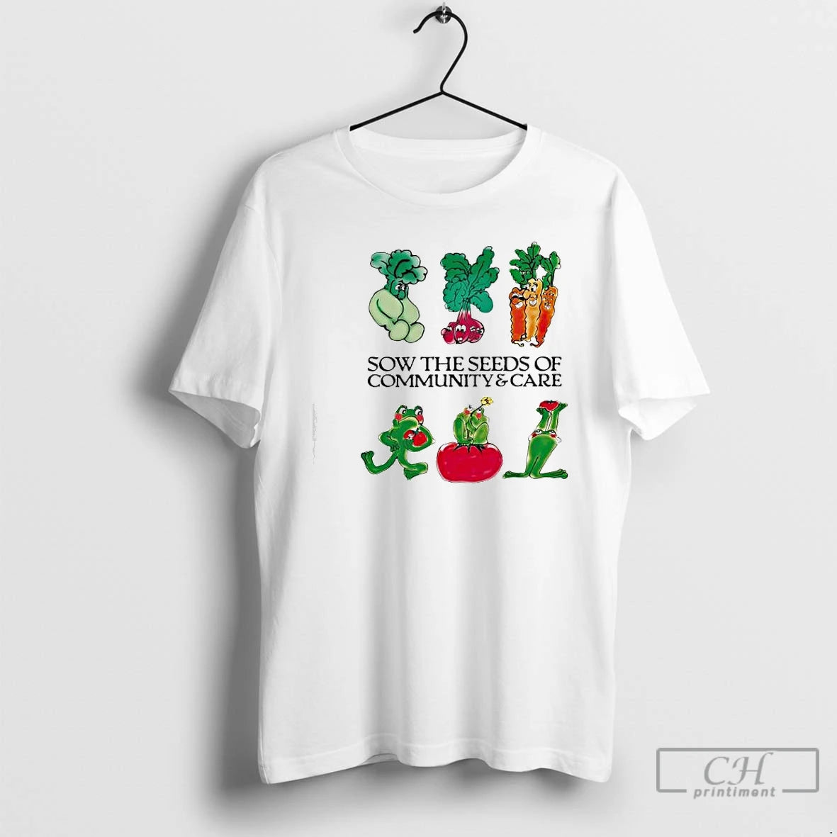 Premium Sow The Seeds Of Community Care Vegetables T Shirts Hoodie, Sweatshirt | InkNestWear.com