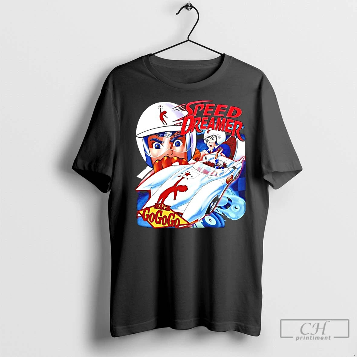 Premium Speed Dreamer Mach Go Go Go Vintage T-Shirts, Hoodie, Sweatshirt | InkNestWear.com