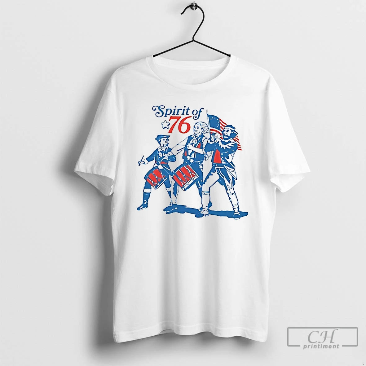 Premium Spirit Of 76 4th Of July Patriotic T Shirts Hoodie, Sweatshirt | InkNestWear.com
