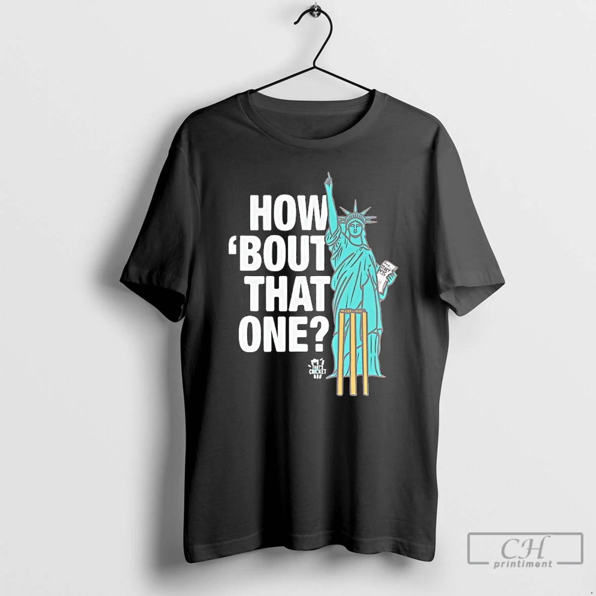 Premium Statue Of Liberty Thats Cricket How Bout That One T Shirts Hoodie, Sweatshirt | InkNestWear.com
