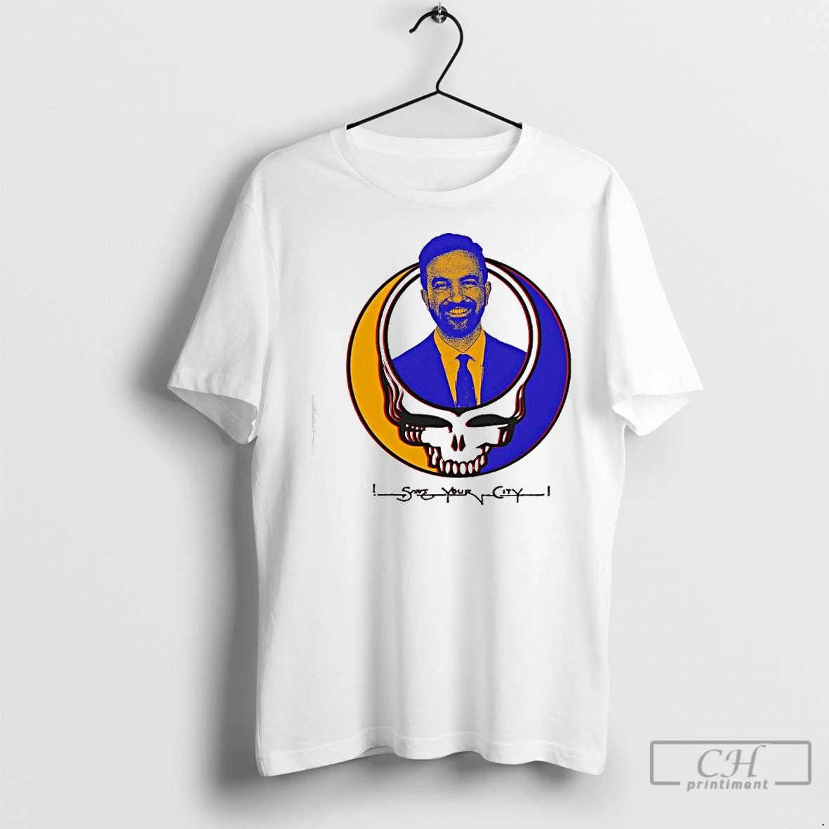 Premium Steal Your Face X Zohran Mamdani Logo T-Shirts, Hoodie, Sweatshirt | InkNestWear.com