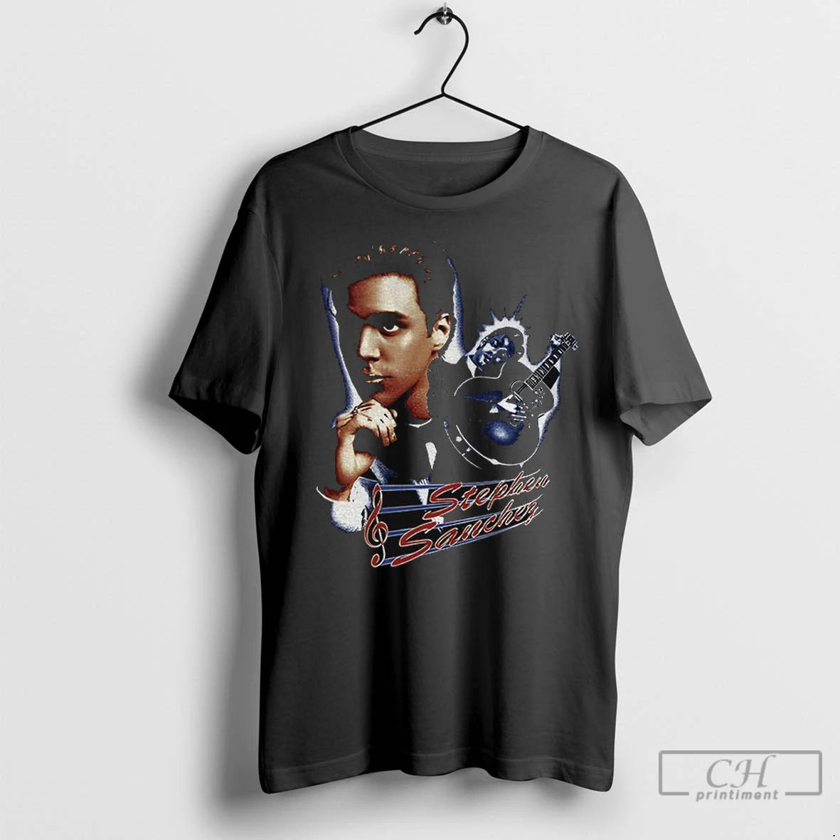 Premium Stephen Sanchez Guitar Portrait T-Shirts, Hoodie, Sweatshirt | InkNestWear.com