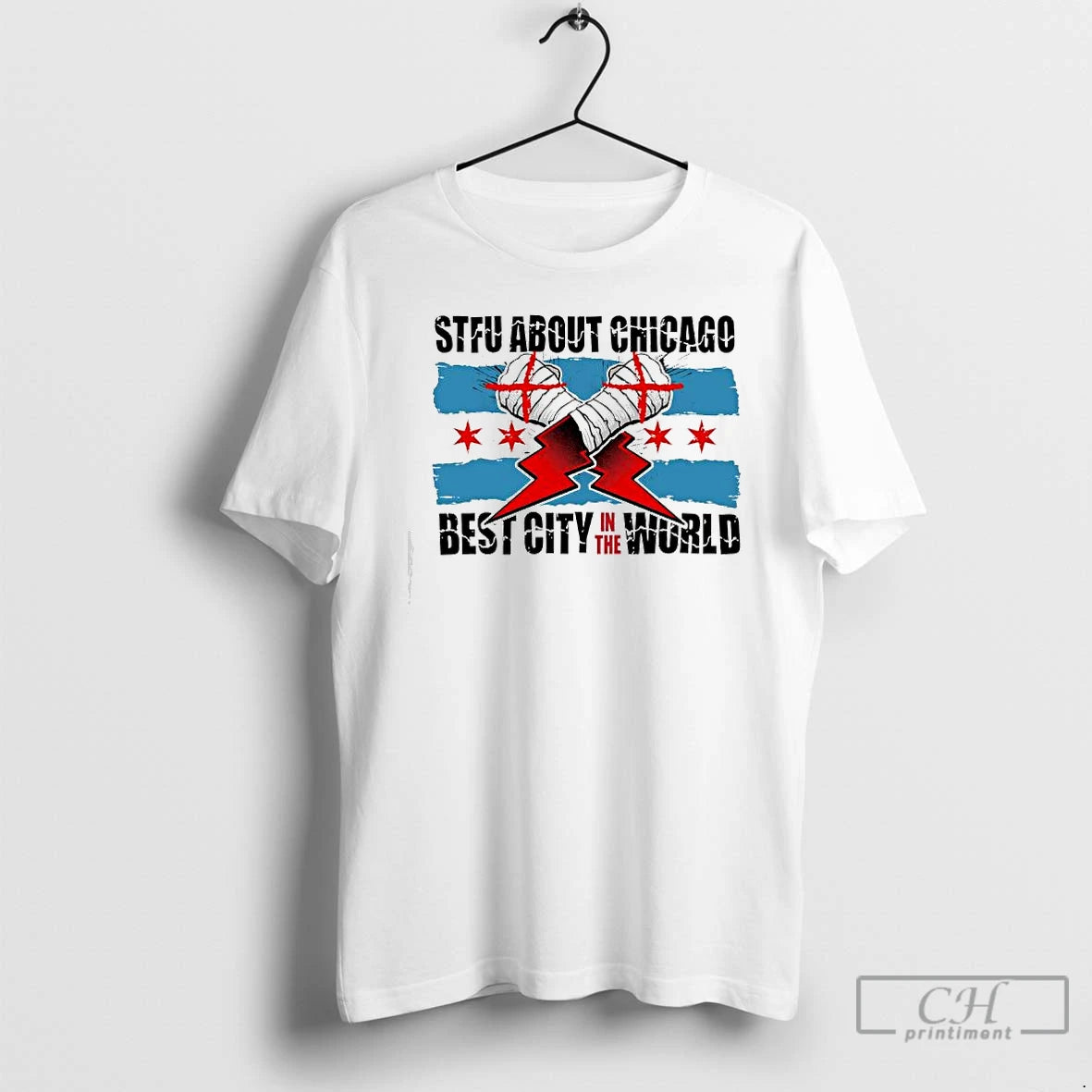 Premium Stfu About Chicago Best City In The World T Shirts Hoodie, Sweatshirt | InkNestWear.com