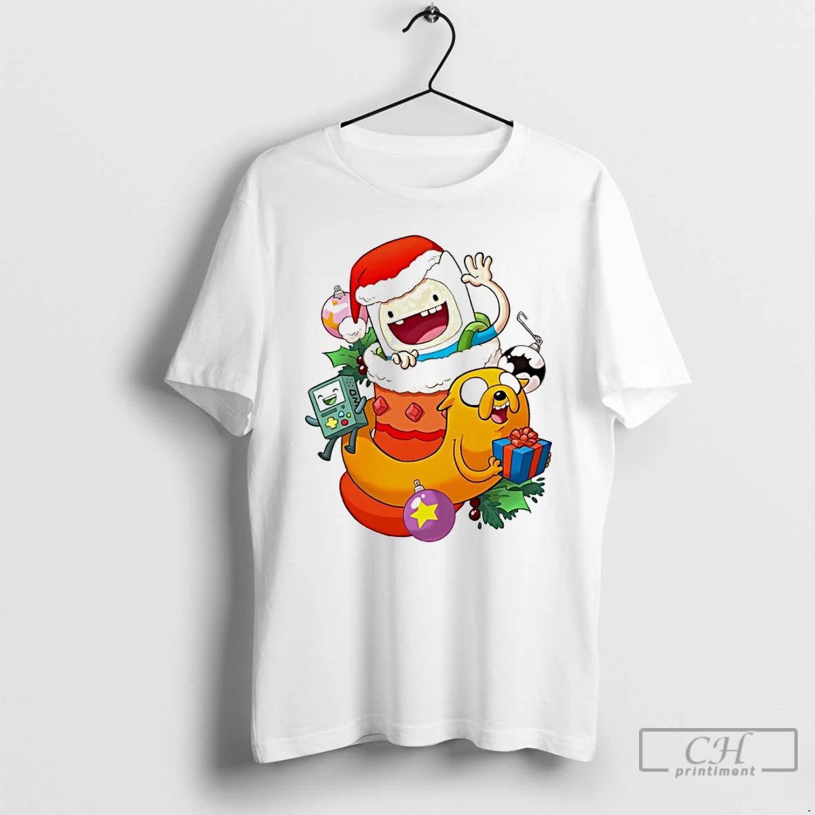 Premium Stocking Stuffer Adventurous Jake And Finn Christmas T Shirts Hoodie, Sweatshirt | InkNestWear.com