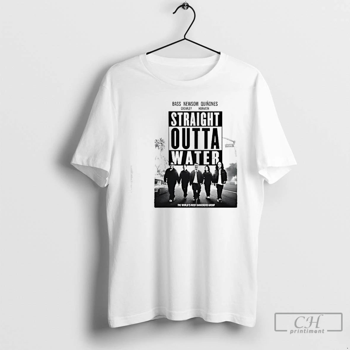 Premium Straight Outta Water T Shirts Hoodie, Sweatshirt | InkNestWear.com