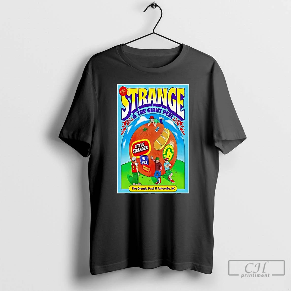 Premium Strange The Giant Peel Nov 6 2025 The Orange Peel Asheville Nc T Shirts Hoodie, Sweatshirt | InkNestWear.com