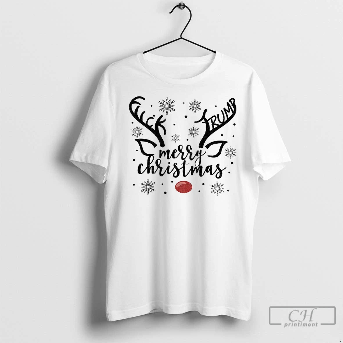 Premium Subtle Anti Trump Christmas Raindeer T-Shirts, Hoodie, Sweatshirt | InkNestWear.com