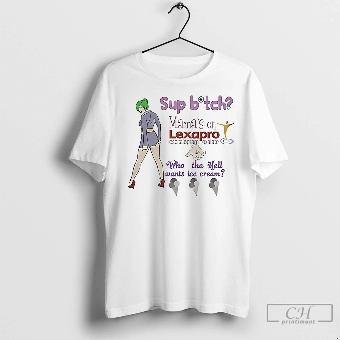 Premium Sup Bitch Mamas On Lexapro Escitalopram Oxalate T-Shirts, Hoodie, Sweatshirt | InkNestWear.com
