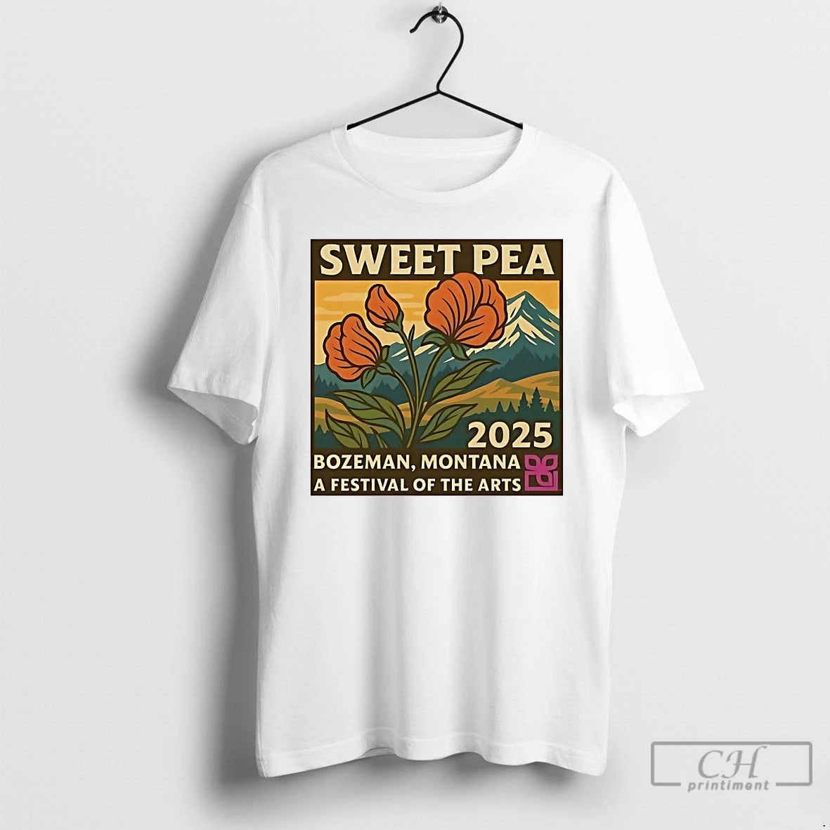 Premium Sweet Pea Bozeman Montana A Festival Of The Arts 2025 T-Shirts, Hoodie, Sweatshirt | InkNestWear.com