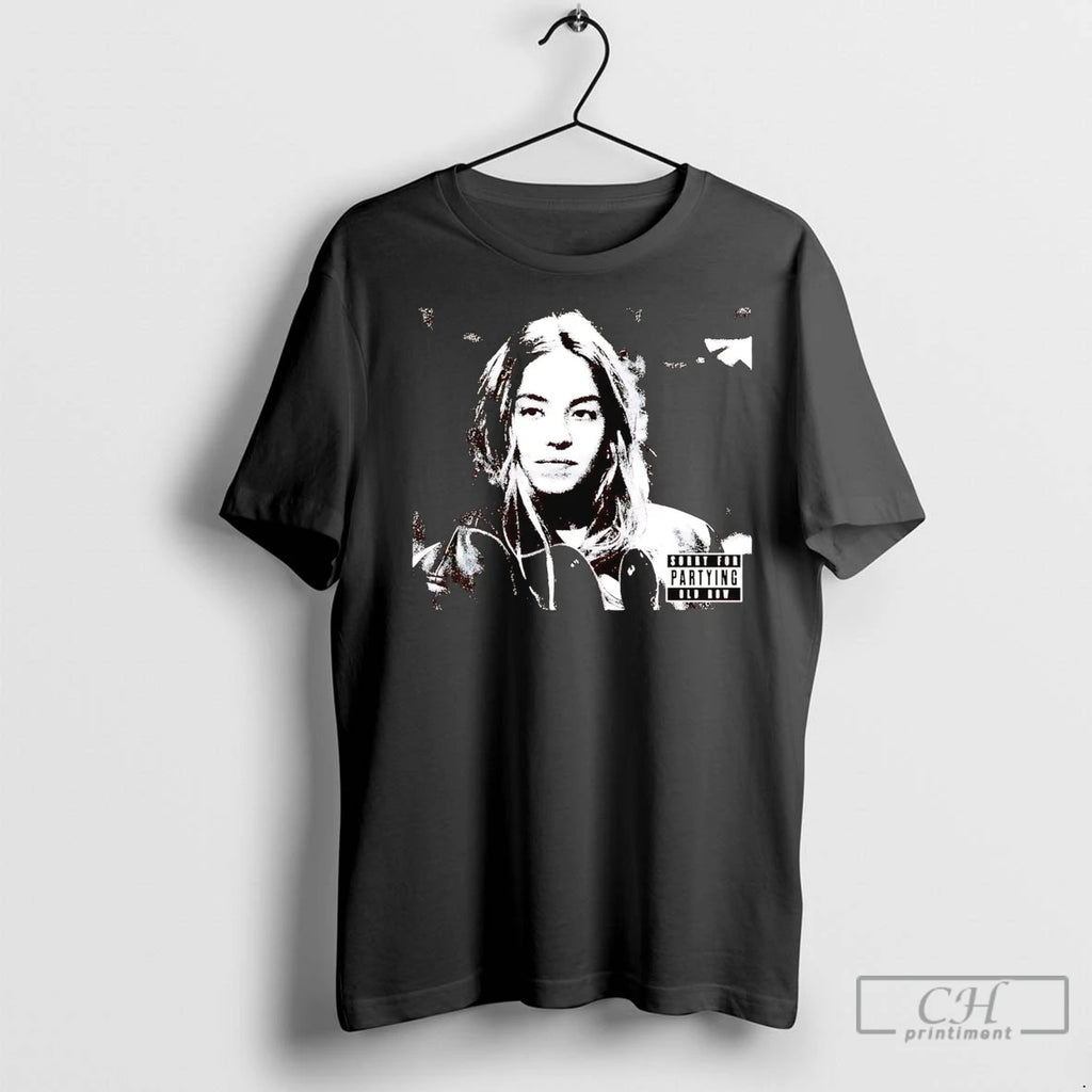 Premium Sydney Sweeney Sorry For Partying T-Shirts, Hoodie, Sweatshirt | InkNestWear.com