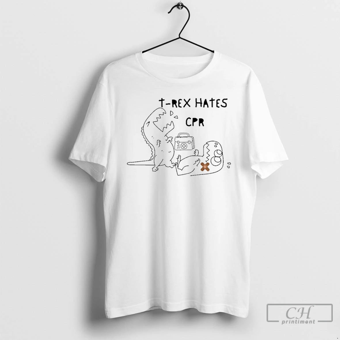 Premium Trex Hates Cpr Dinosaurs Nurse T-Shirts, Hoodie, Sweatshirt | InkNestWear.com