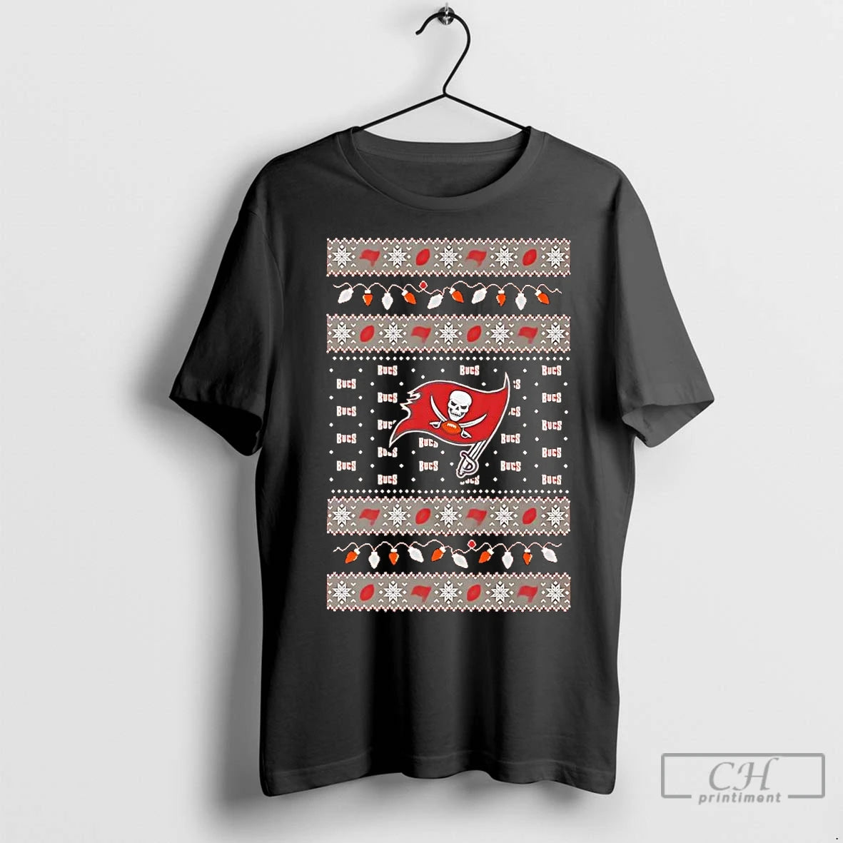 Premium Tampa Bay Buccaneers Ugly Christmas Light T-Shirts, Hoodie, Sweatshirt | InkNestWear.com