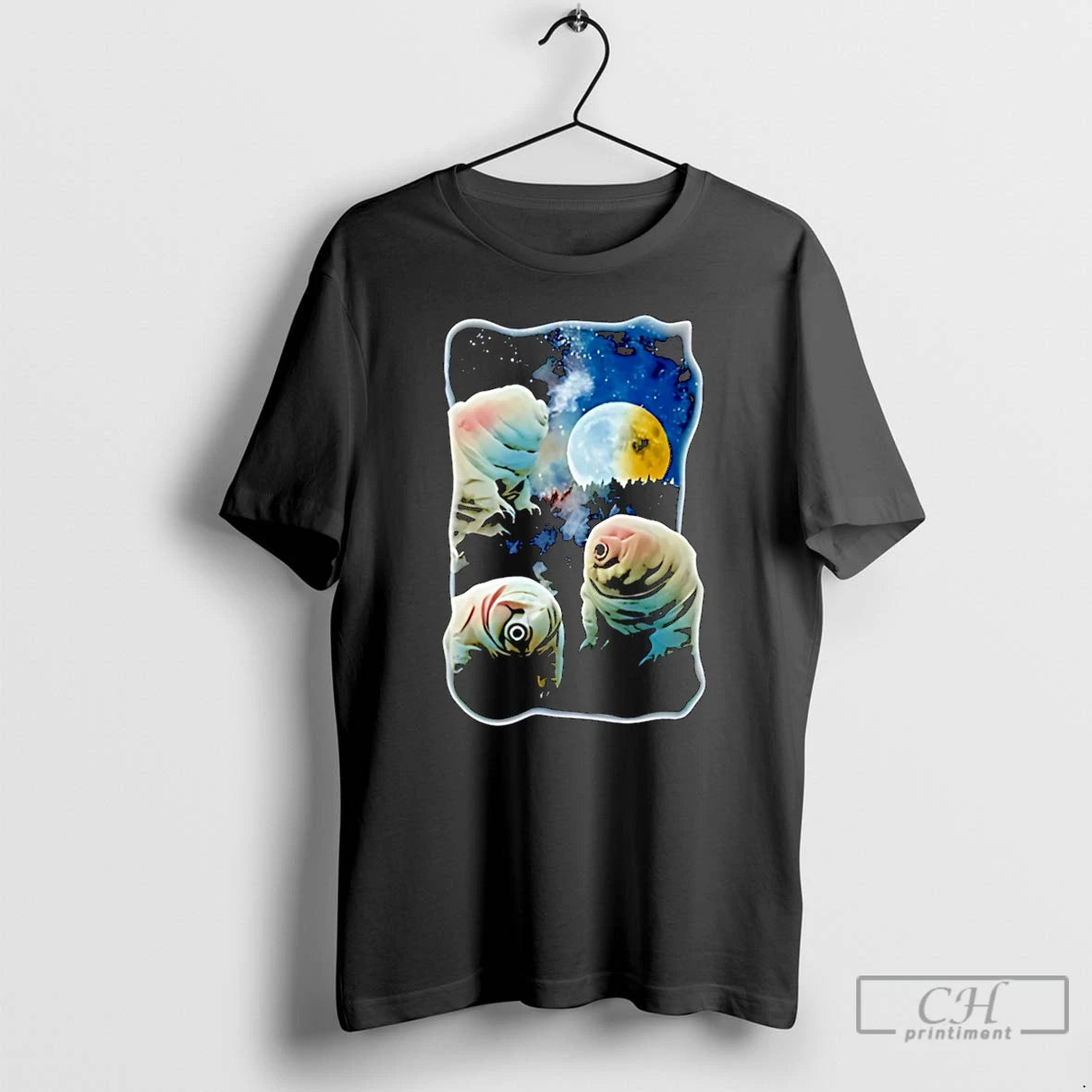 Premium Tardigrades Howling At Moon Tardigrade Lovers Funny Christmas T Shirts Hoodie, Sweatshirt | InkNestWear.com