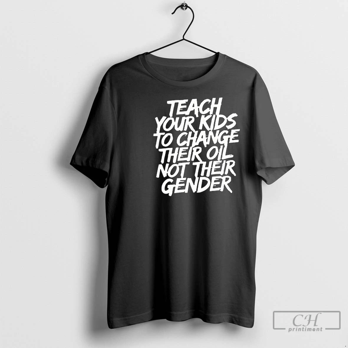 Premium Teach Your Kids To Change Their Oil Not Their Gender Circle Black T-Shirts, Hoodie, Sweatshirt | InkNestWear.com