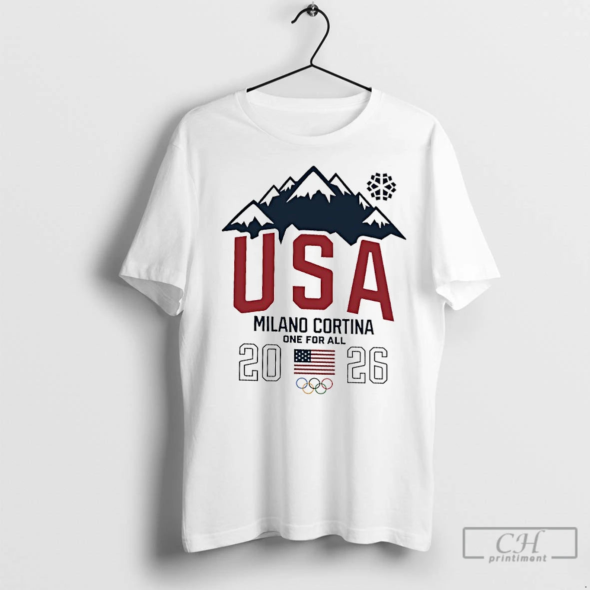 Premium Team Usa 2026 Olympic Milano Cortina One For All T-Shirts, Hoodie, Sweatshirt | InkNestWear.com