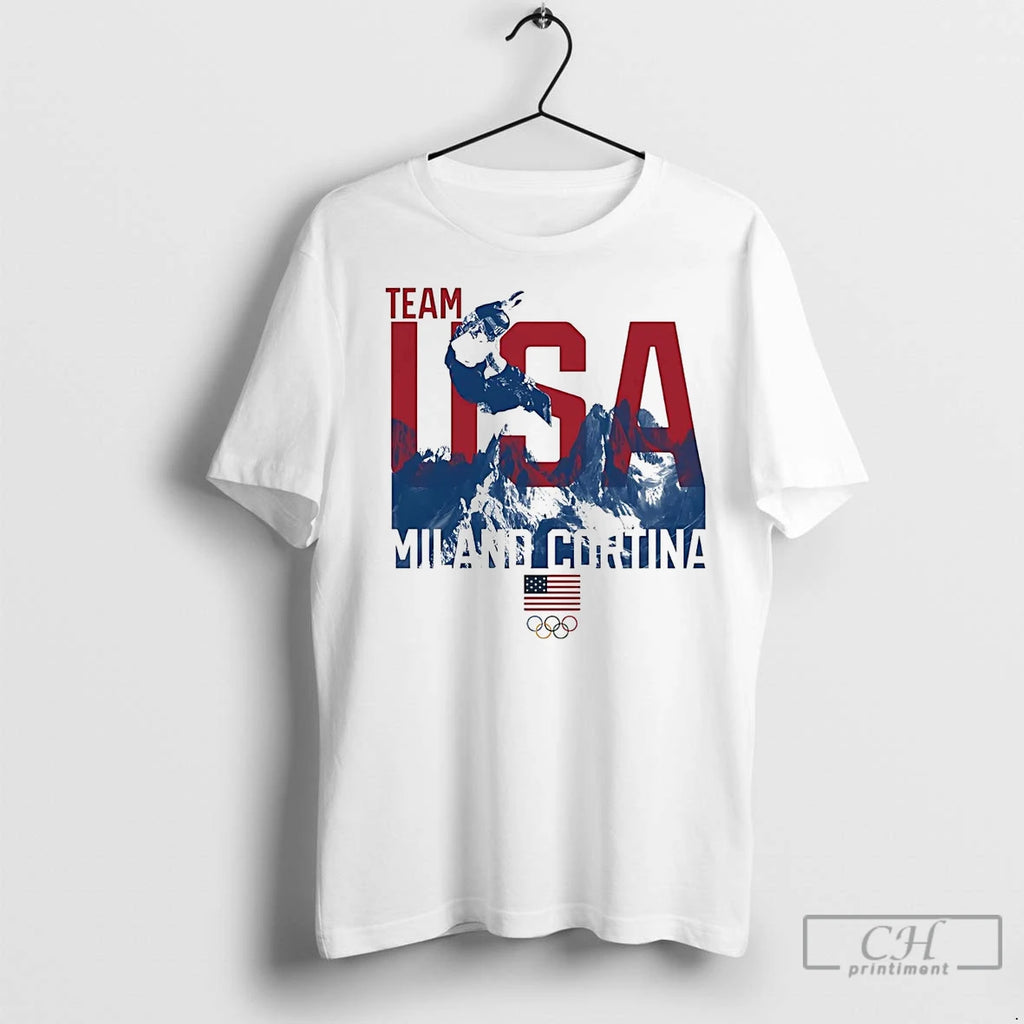 Premium Team Usa Milano Cortina 2026 Olympic T-Shirts, Hoodie, Sweatshirt | InkNestWear.com