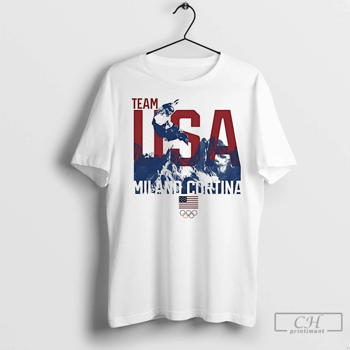 Premium Team Usa Milano Cortina Snowboarding Olympic 2025 T-Shirts, Hoodie, Sweatshirt | InkNestWear.com