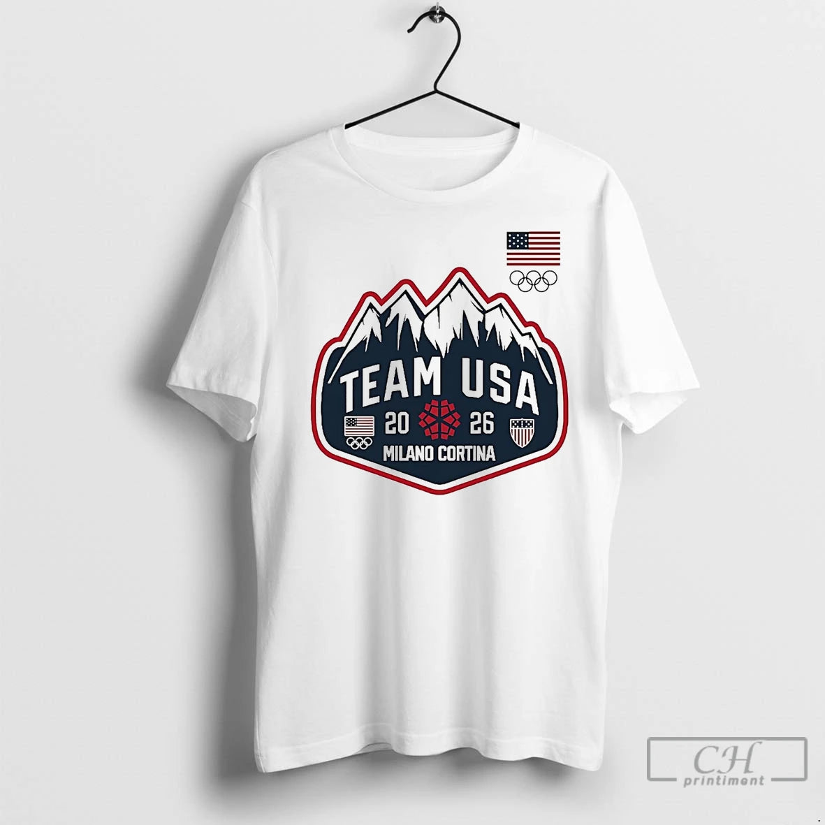 Premium Team Usa Mountain Milano Cortina 2026 T-Shirts, Hoodie, Sweatshirt | InkNestWear.com