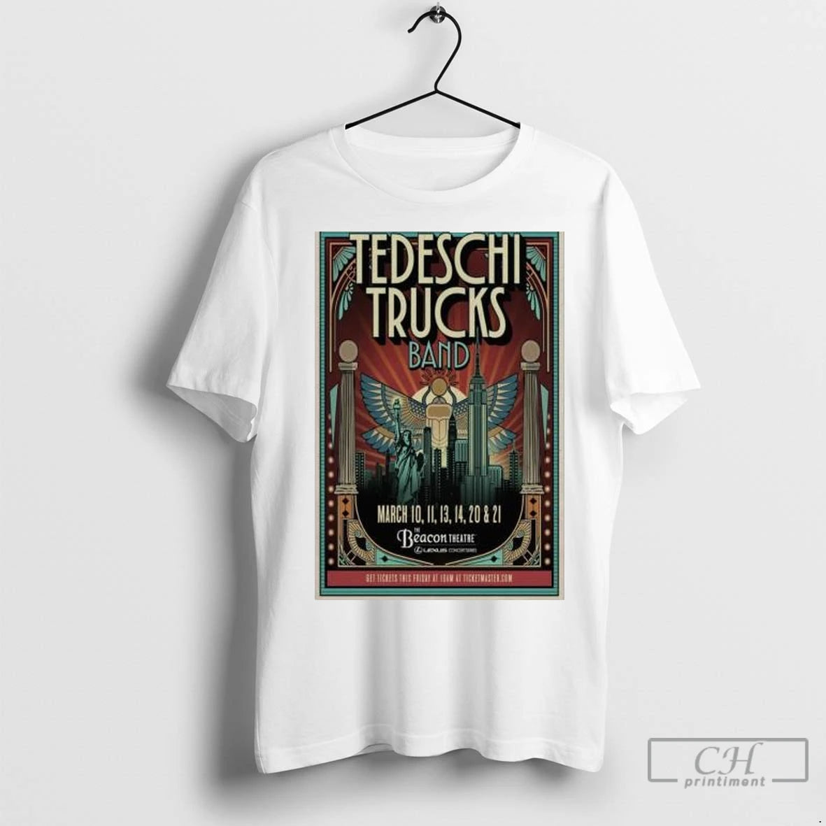 Premium Tedeschi Trucks Band The Beacon Theatre New York Ny March 10 21 2026 Circle T-Shirts, Hoodie, Sweatshirt