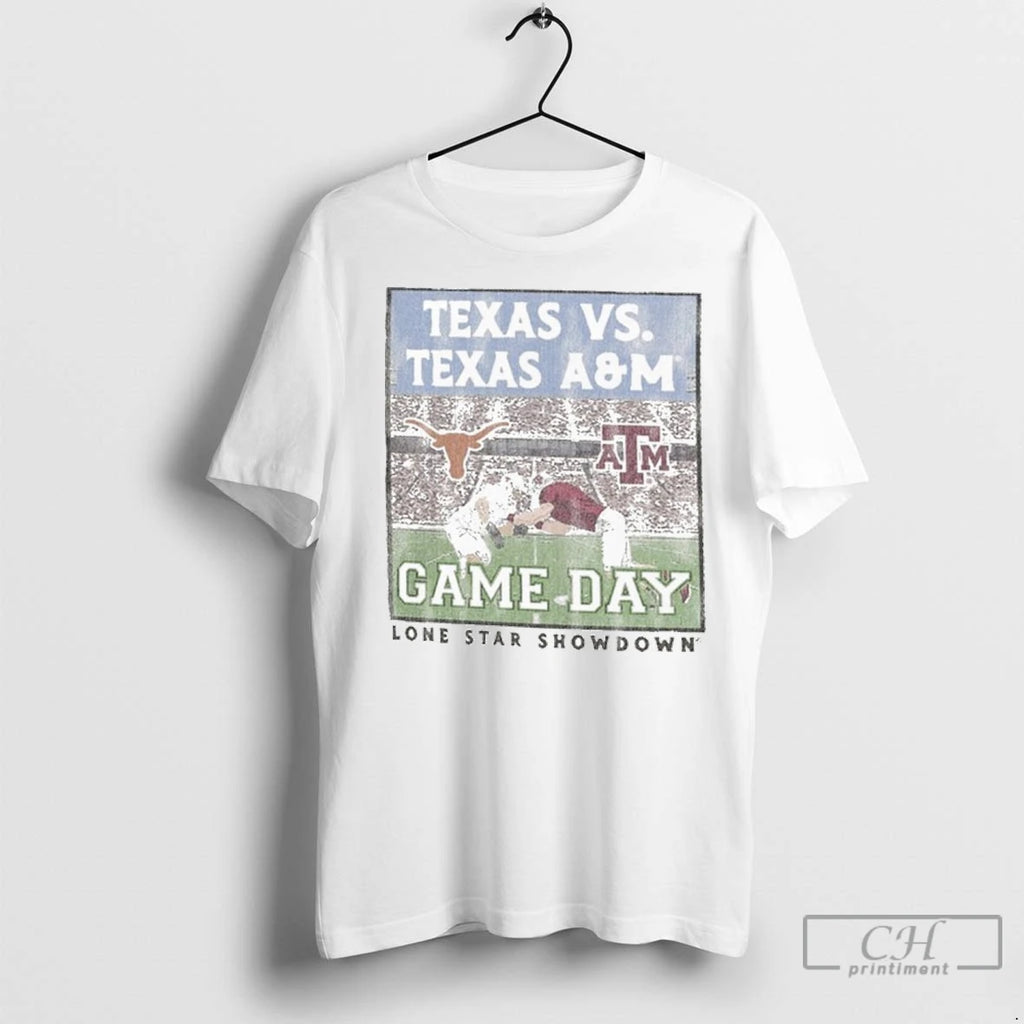 Premium Texas Am Aggies Vs Texas Longhorns Lone Star Showdown Battle Stadium T-Shirts, Hoodie, Sweatshirt | InkNestWear.com