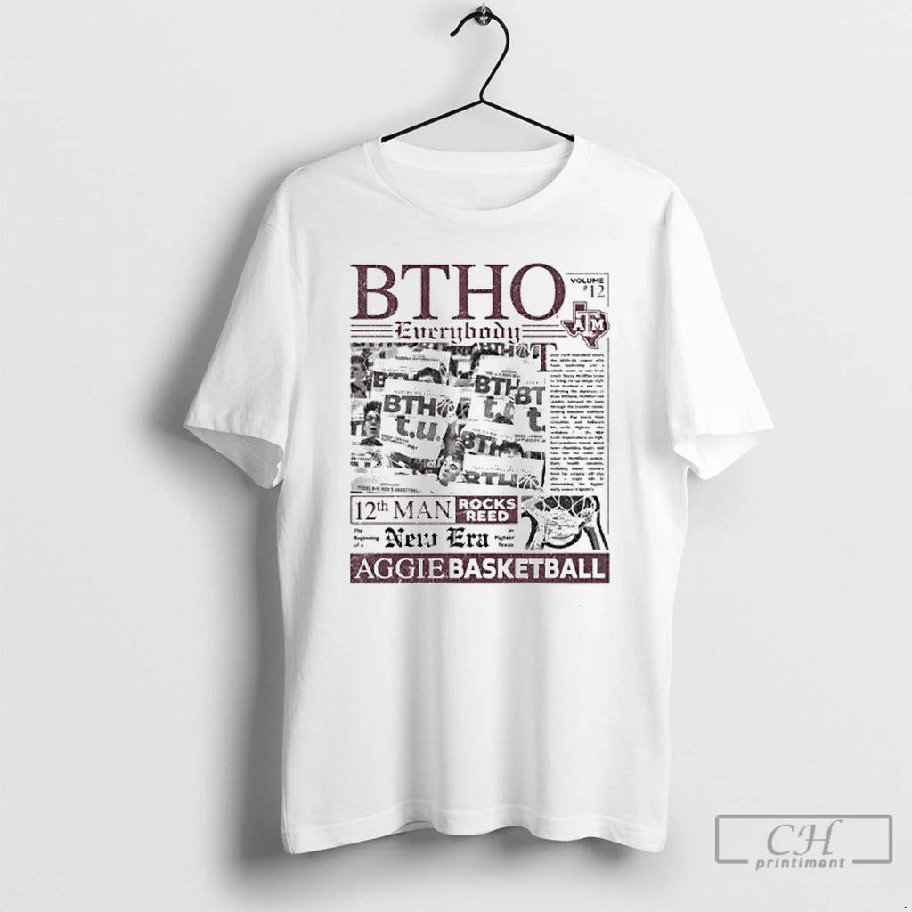 Premium Texas Am Aggies Basketball Newspaper T-Shirts, Hoodie, Sweatshirt | InkNestWear.com