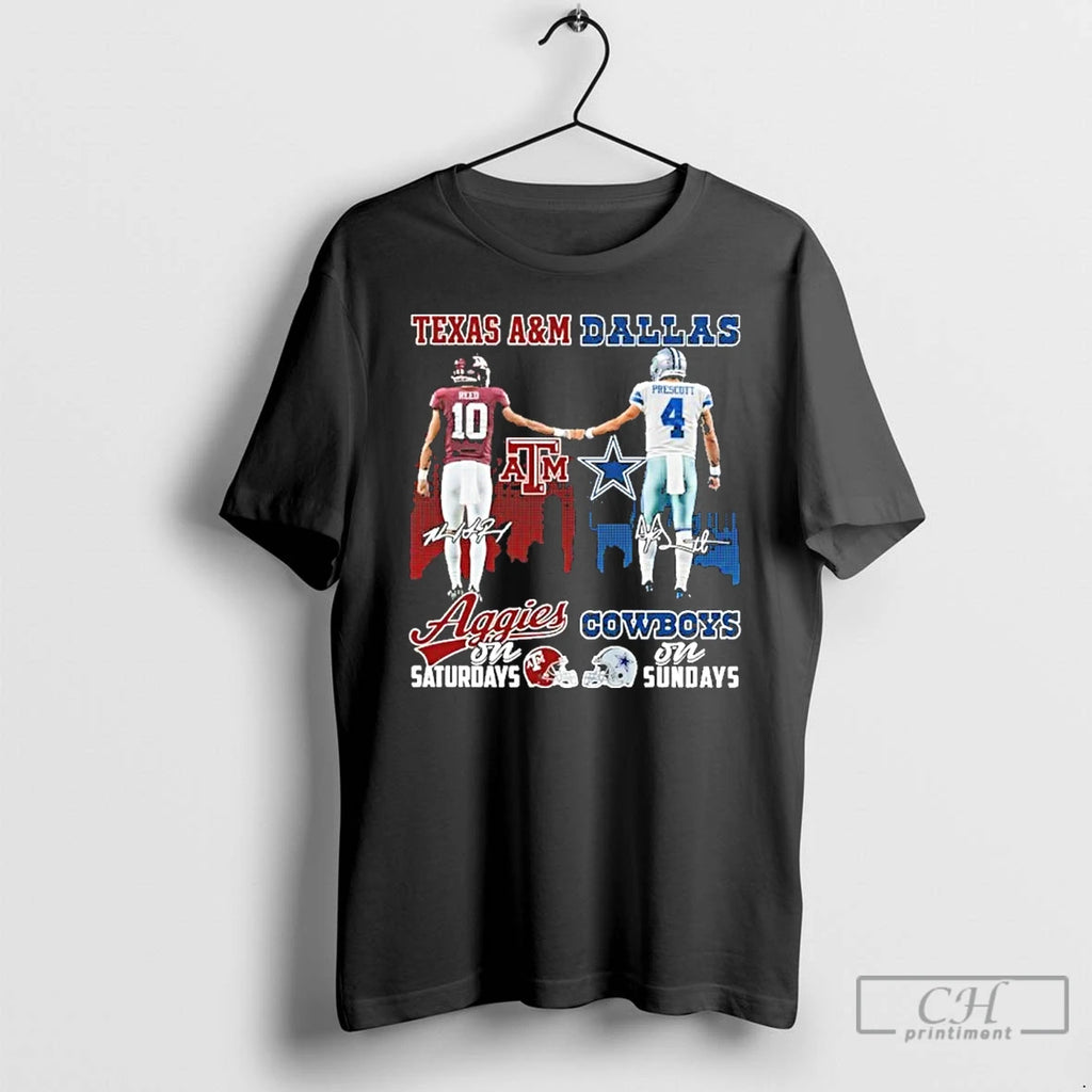 Premium Texas Am Dallas Aggies Cowboys Player Vintage T-Shirts, Hoodie, Sweatshirt | InkNestWear.com