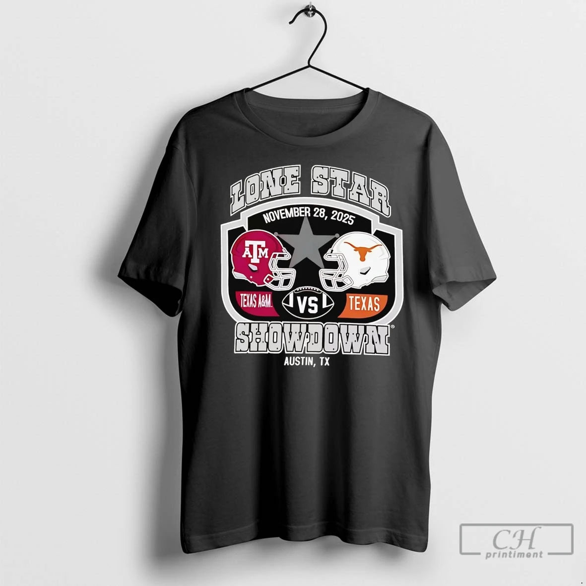 Premium Texas Longhorns Vs Am Aggies Lone Star Showdown 2025 T-Shirts, Hoodie, Sweatshirt | InkNestWear.com