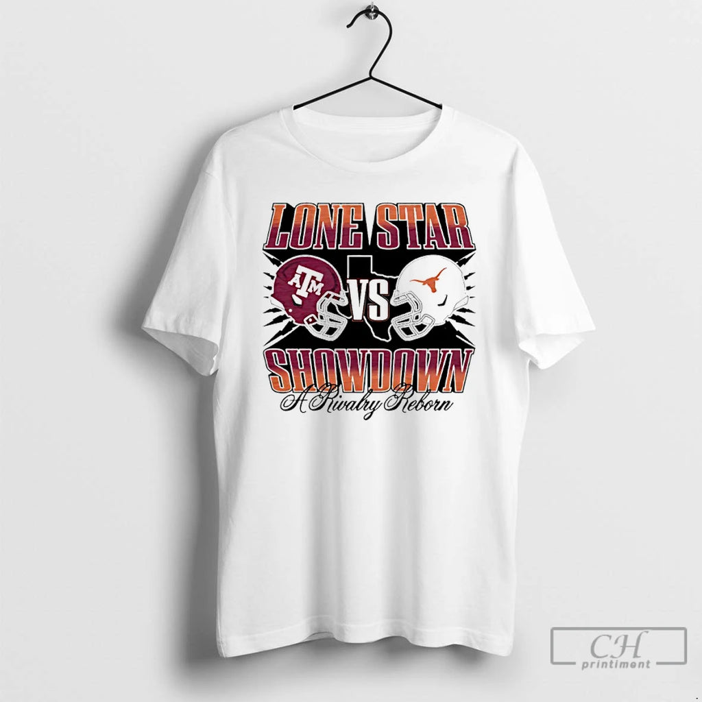 Premium Texas Longhorns Vs Texas Am Aggies The Lonestar Showdown Ash T-Shirts, Hoodie, Sweatshirt | InkNestWear.com