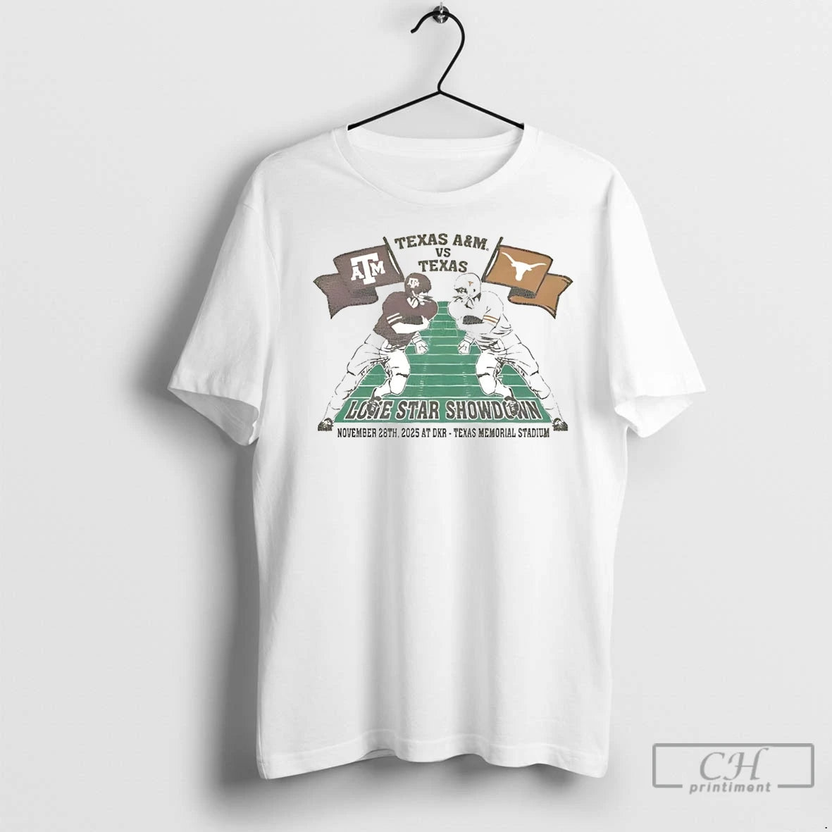 Premium Texas Longhorns Vs Texas Am Lone Star Showdown 2025 T-Shirts, Hoodie, Sweatshirt | InkNestWear.com