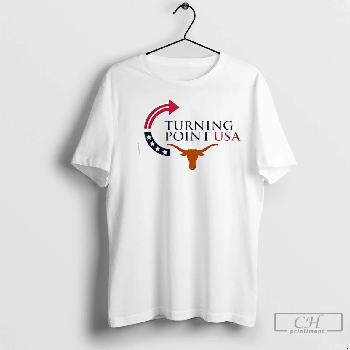 Premium Texas Longhorns X Turning Point Usa Freedom Charlie Kirk 2 Sided T-Shirts, Hoodie, Sweatshirt | InkNestWear.com
