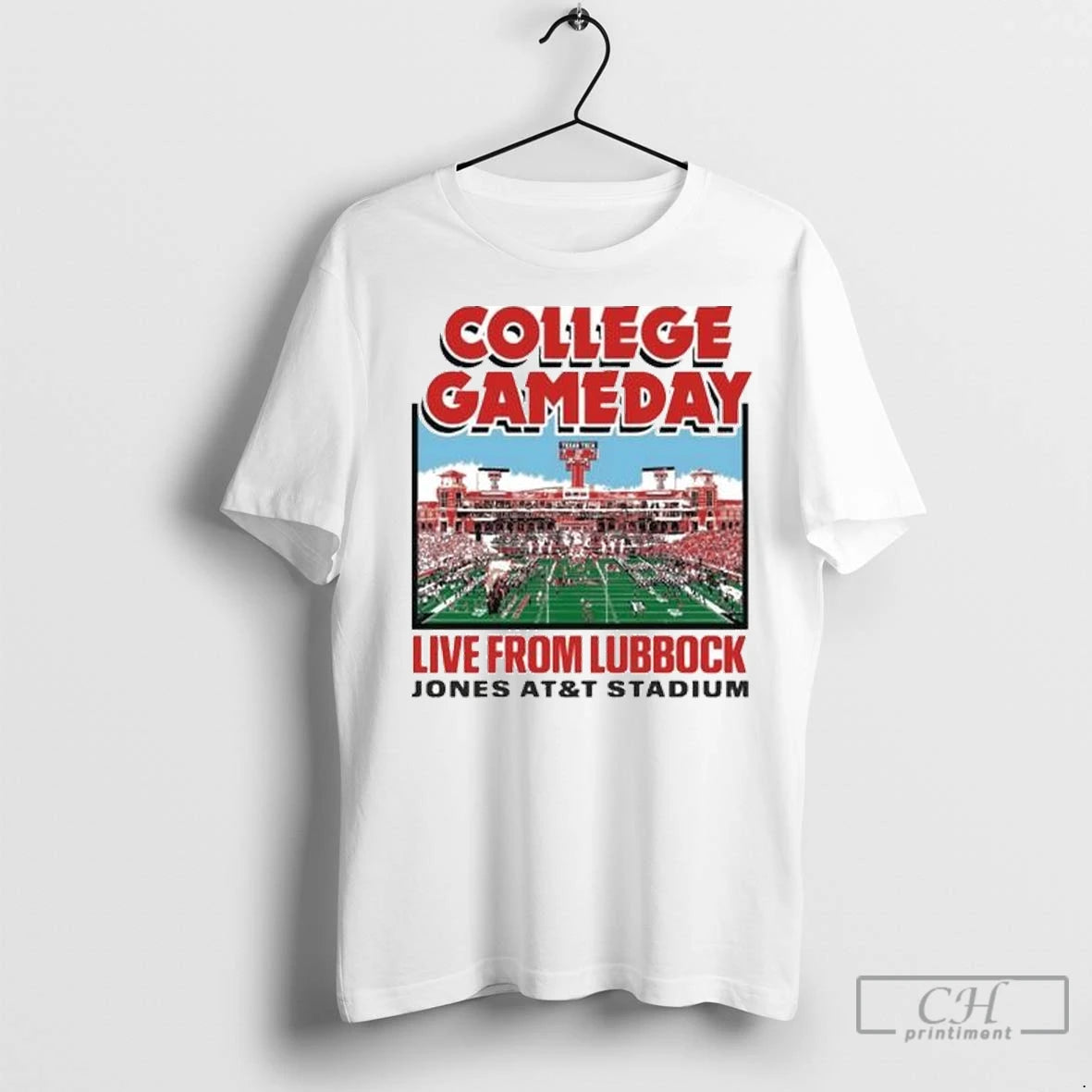 Premium Texas Tech Espn College Gameday Live From Lubbock 2025 Circle White T-Shirts, Hoodie, Sweatshirt | InkNestWear.com
