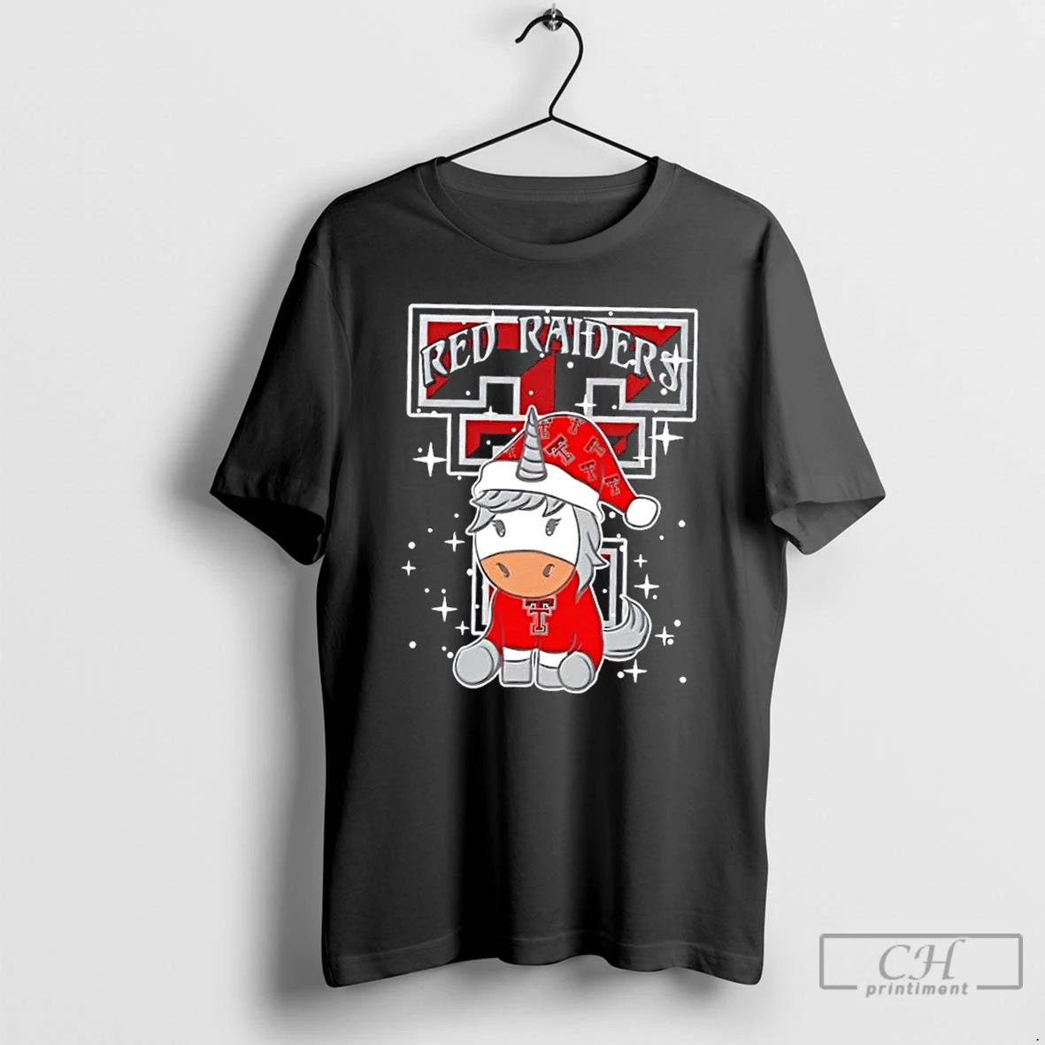 Premium Texas Tech Red Raiders Football X Unicorn Merry Christmas T Shirts Hoodie, Sweatshirt | InkNestWear.com